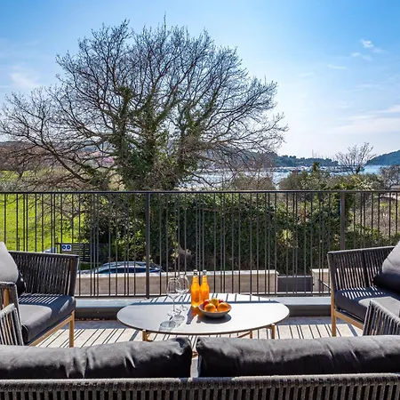Bay I Near Medulin For 9 People With Heated Pool - Playground & Whirpool Only 100 Meters From The - Pet Friendly Villa *